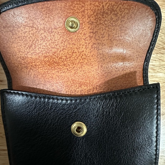 Dooney & Bourke Black Leather Compact Wallet - Picture 9 of 9